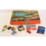 Boxed Triang Minic Motorways including various cars and accessories