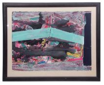 •AR Will Alsop (born 1947), Abstract composition, mixed media on paper, signed and dated 92 lower