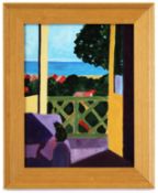 Christine Parmenter (contemporary), "The Balcony" and "View to Weybourne from Kelling Heath", 2