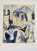 PABLO PICASSO 'Notre Dame' (235/500) and 'Passage de Dinard' (5/500) Two lithographs on Arches