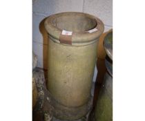 SAND COLOURED TERRACOTTA CHIMNEY POT