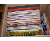 BOX CONTAINING MIXED VINYL RECORDS