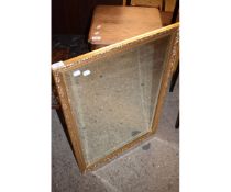 REPRODUCTION RECTANGULAR WALL MIRROR WITH BEVELLED GLASS