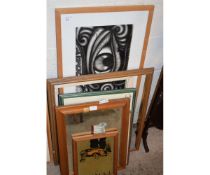 REPRODUCTION CAR PRINTED PUB TYPE MIRRORS, FRAMES, PRINTS ETC