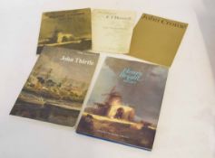 Five Norwich School reference books - John Crome; The etchings of E T Daniell; Henry Bright, a