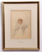Horace Beevor Love, initialled and dated 1837, watercolour, Portrait of Arthur James Stark aged 6,