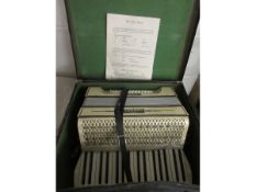 REXINE CASED HOHNER PIANO ACCORDION