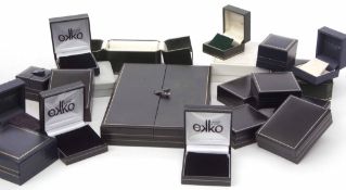 Box of jewellery display boxes (void)