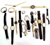 Mixed Lot: comprising twenty various wrist watches (conditions vary throughout), various dates and