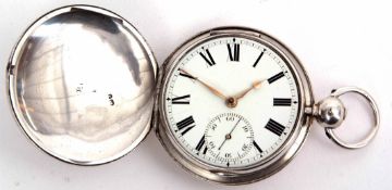 First quarter of 19th century silver cased open face lever watch, G Brinkman - London, No 1498,