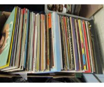 BOX OF MIXED VINYL RECORDS