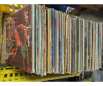 CRATE OF MIXED VINYL RECORDS