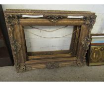 THREE REPRODUCTION GILT PICTURE FRAMES