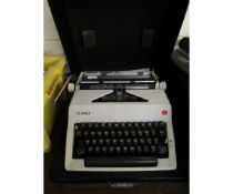 OLYMPIA CASED TYPEWRITER