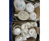 TWO BOXES OF TEA WARES BY ROYAL GRAFTON (2)