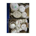 TWO BOXES OF TEA WARES BY ROYAL GRAFTON (2)