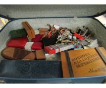 SUITCASE CONTAINING A QUANTITY OF COSTUME JEWELLERY