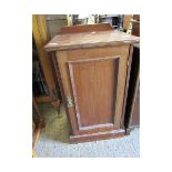 EDWARDIAN MAHOGANY SINGLE DOOR POT CUPBOARD