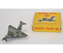 Boxed Dinky Gloster Javelin fighter aircraft (No 735)