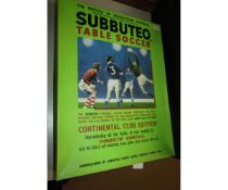 Boxed Subbuteo table soccer Continental Club edition, box and contents all in good order