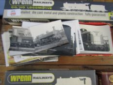 Collection of steam railway interest RP colour and BW postcards, together with a quantity of printed