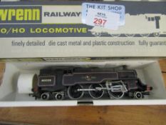 Boxed Wrenn 00 gauge locomotive, W2205 0-6-0 tank black BR