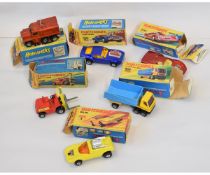 Collection of six 1970s/80s boxed matchbox cars
