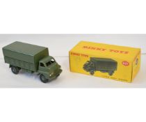 Boxed Dinky die-cast model “Three-Ton Army Wagon” (model 621)
