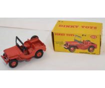 Boxed Dinky die-cast Universal Jeep (model 405)