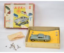 1960s Japanese clockwork die-cast model of a Studebaker saloon car by Auto = Dux No 60F, boxed (