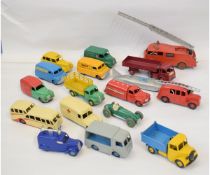 Collection of various unboxed Dinky die-cast, 1950s onwards including some scarcer models