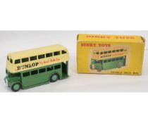 Boxed Dinky die-cast “Double Deck Bus” (model 290)