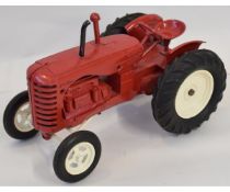 Scale die-cast model of a Massey Harris 745 tractor, length approx 20cm