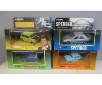 Collection of four TV related Corgi classics, boxed die-cast vehicles, Some Mothers do ‘ave ‘em,