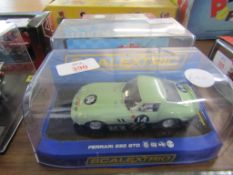 Boxed Scalextric slot racing car, Ferrari 250GTO