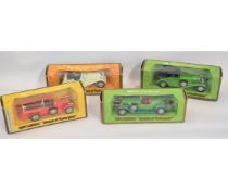 Collection of four boxed Matchbox die-cast Vehicles, early issue Models of Yesteryear series Y1, Y6,