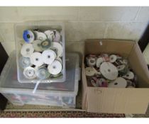 THREE BOXES OF GOOD QUALITY RIBBON TO INCLUDE ZIPS ETC (3)