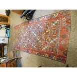 GOOD QUALITY MULTI-COLOURED FLOOR RUG