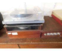 JVC AND GARRARD TURNTABLES