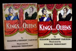 ELEANOR AND HERBERT FARJEON: KINGS AND QUEENS, ill Rosalind Thorneycroft, London, J M Dent, 1940,