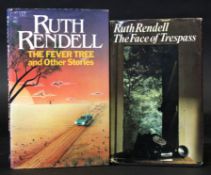 RUTH RENDELL: 2 titles: THE FACE OF TRESPASS, London, Hutchinson, 1974, 1st edition, signed,