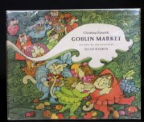 CHRISTINA ROSETTI: GOBLIN MARKET, ill Ellen Raskin, London, MacMillan, 1971, 1st edition, oblong,