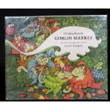 CHRISTINA ROSETTI: GOBLIN MARKET, ill Ellen Raskin, London, MacMillan, 1971, 1st edition, oblong,