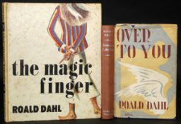 ROALD DAHL: 3 titles: OVER TO YOU, 10 STORIES OF FLIERS AND FLYING, London, Hamish Hamilton, 1946,