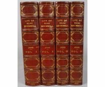 WILLIAM JESSE: THE LIFE OF GEORGE BRUMMELL, London, John C Nimmo, 1886 (150), 2 volumes in 4,