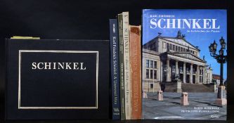 KARL FRIEDRICH SCHINKEL: 2 titles: COLLECTION OF ARCHITECTURAL DESIGNS INCLUDING DESIGNS WHICH