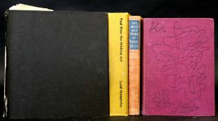 PAUL KLEE: 2 titles: THE SINKING EYE, ed Jurg Spiller, London and New York, 1961, 1st edition, The