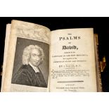 ISAAC WATTS: THE PSALMS OF DAVID IMITATED IN THE LANGUAGE OF THE NEW TESTAMENT AND APPLIED TO THE