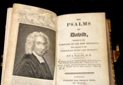 ISAAC WATTS: THE PSALMS OF DAVID IMITATED IN THE LANGUAGE OF THE NEW TESTAMENT AND APPLIED TO THE