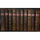 TOBIAS SMOLLETT: A COMPLETE HISTORY OF ENGLAND..., London, 1758, 2nd edition, 10 volumes, 139 plates